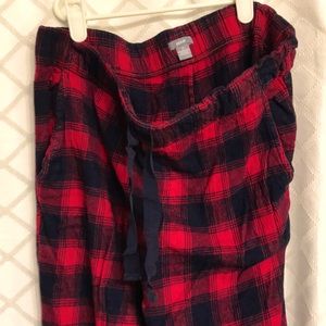 Aerie jogger style cuffed pajama pants bottoms